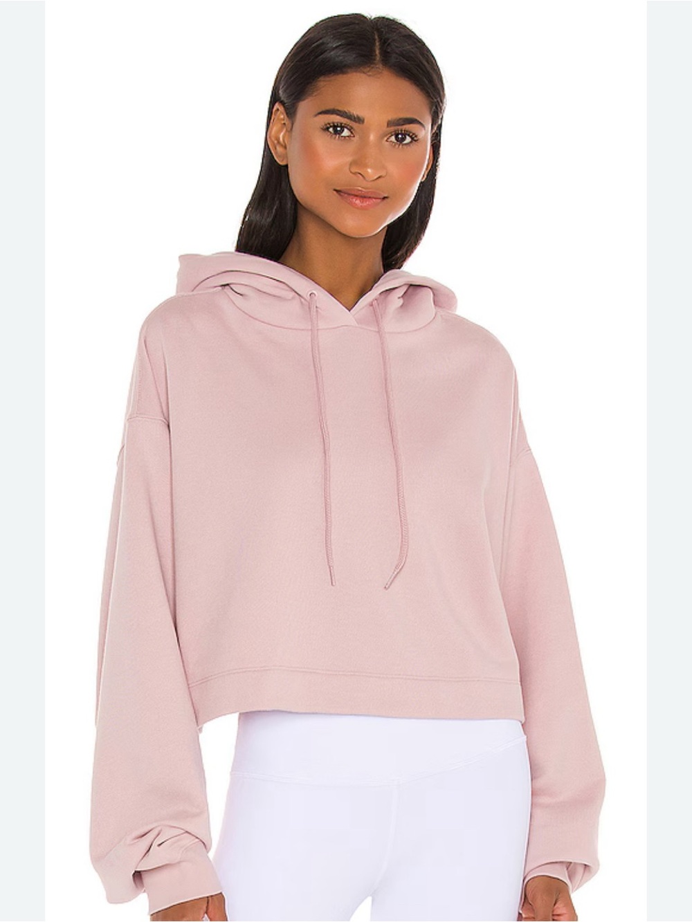 Alo Yoga Bae Cropped Hoodie size XL